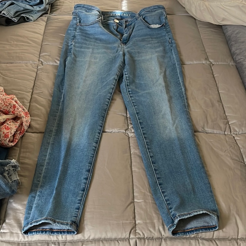 High-rise jeggings